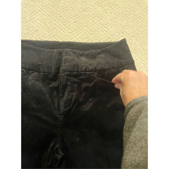 NWT Paige Velvet Ankle Flare Pants - Picture 4 of 8